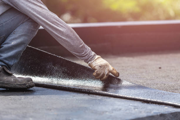 Professional Waterproofing technician working in Maplewood, NJ